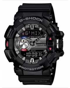 Casio G-Shock Men's Watch GBA-400-1ADR (G556) Bluetooth Music Control 