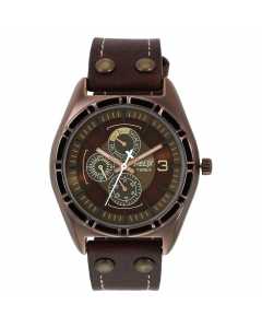 Helix Mens Analogue Leather Watch - TW029HG15