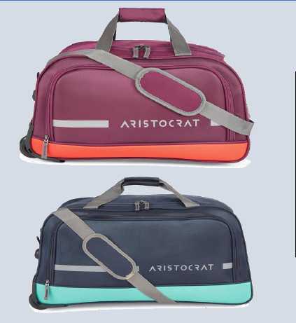 Aristocrat Duffle bag AND Trolley Bag review #unboxingvideo #reviewvideo  #amazon - YouTube